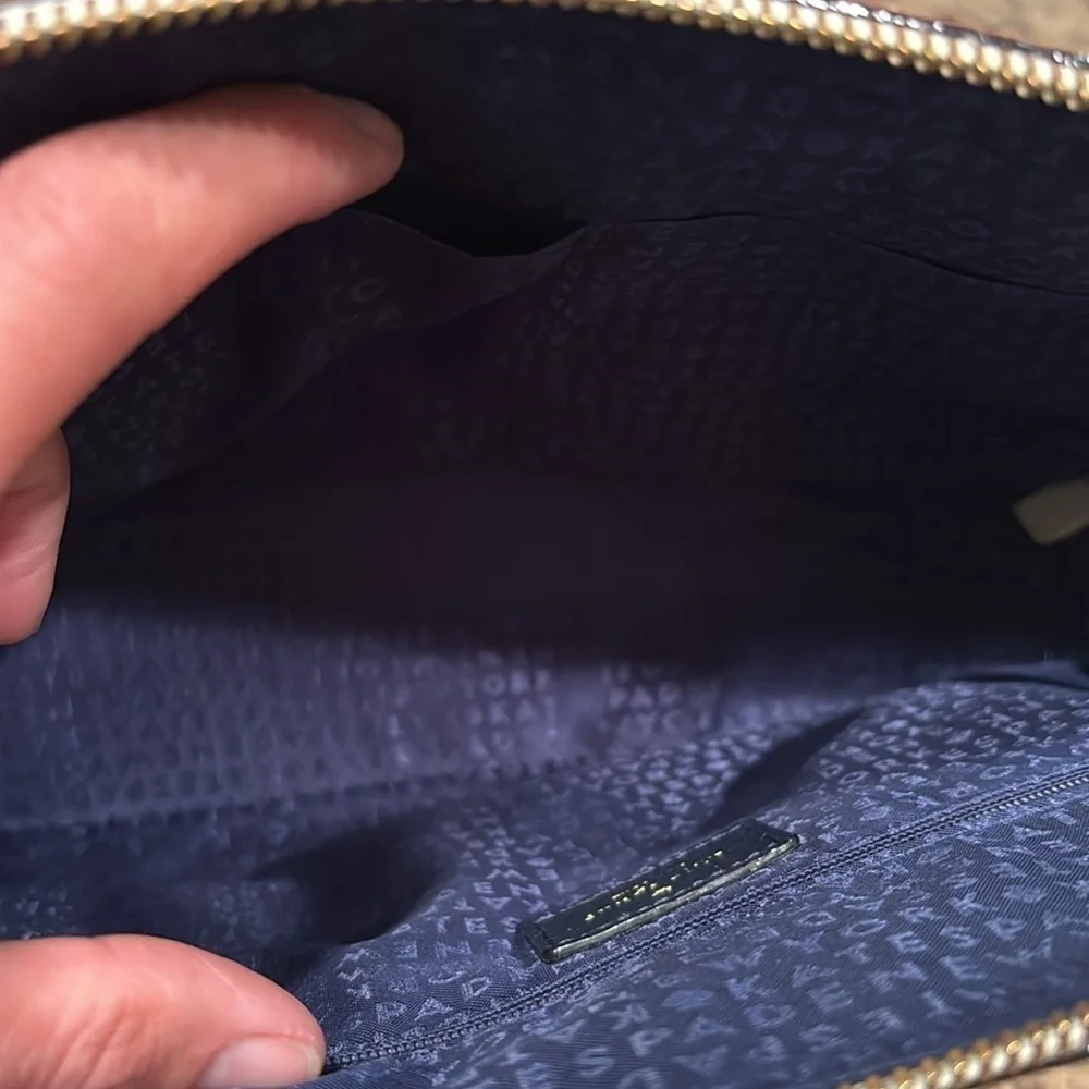 Kate Spade Two-Tone Blue and white Handbag